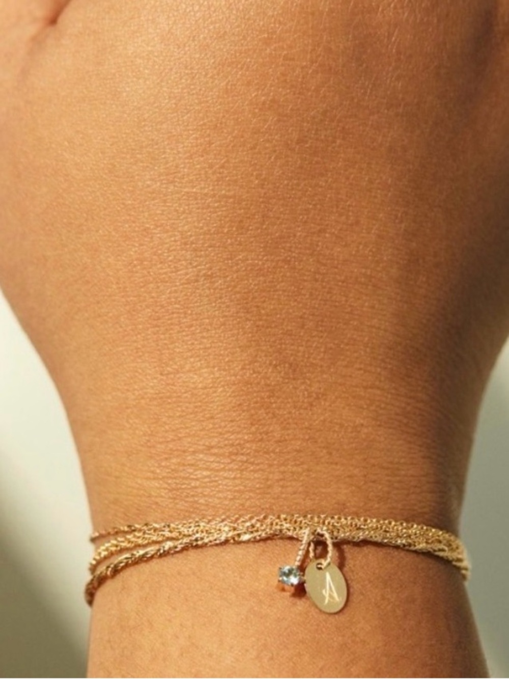 Catbird Little Star Aquamarine Birthstone Charm
